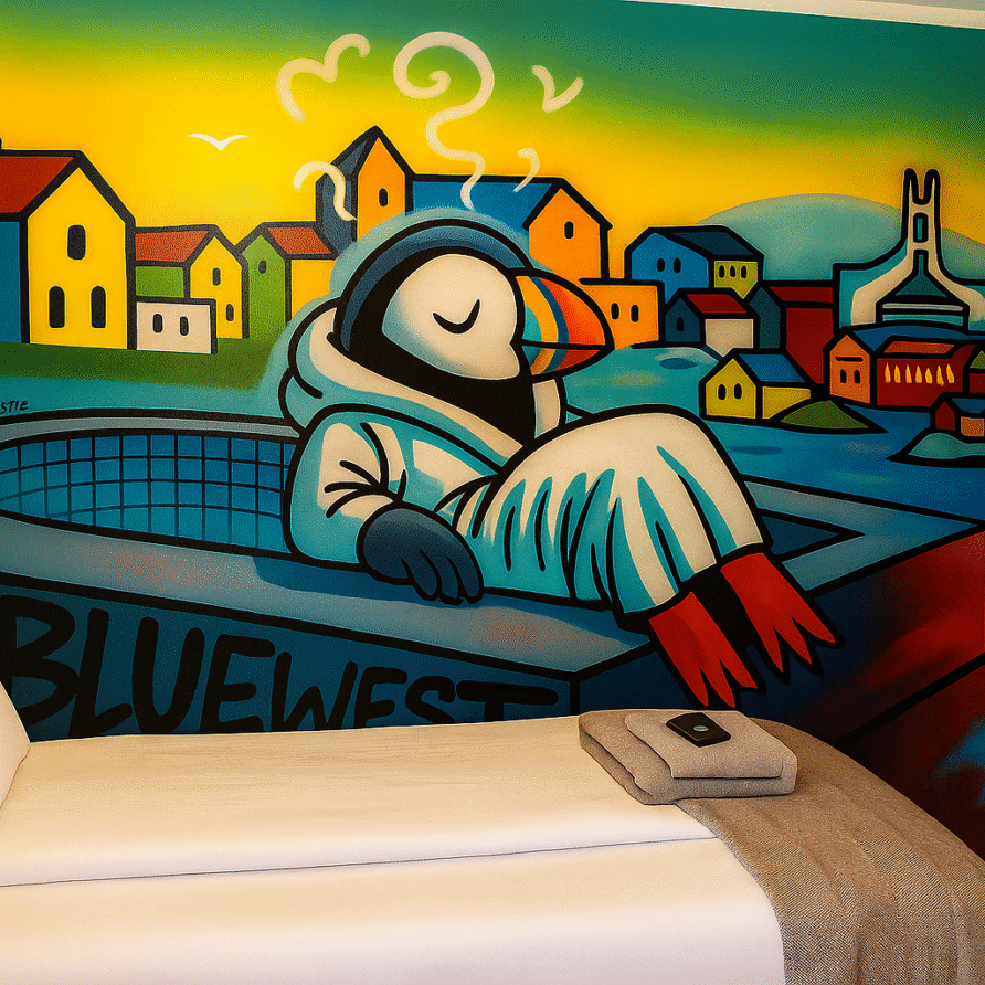 Twin Room – Private Bathroom @ The Stykkishólmur Inn