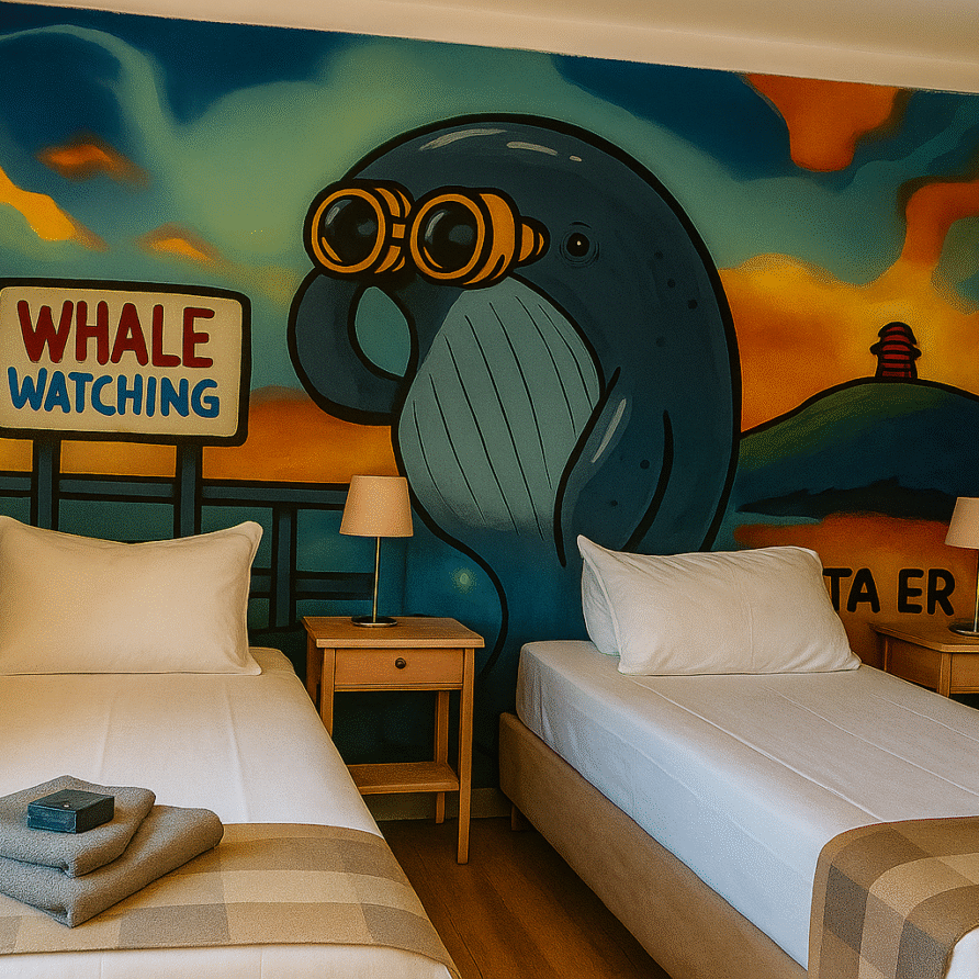 Double/Twin – Private Bathroom @ The Stykkishólmur Inn