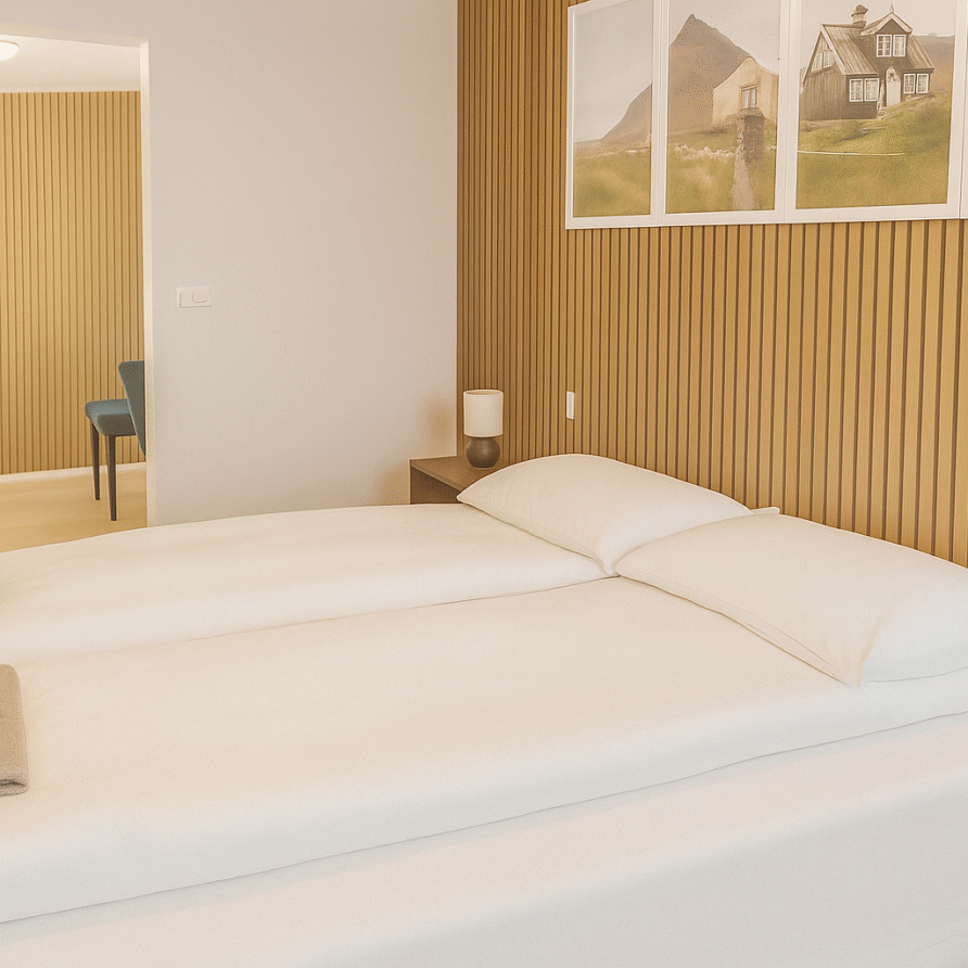 Double room @ The Hvítá Inn