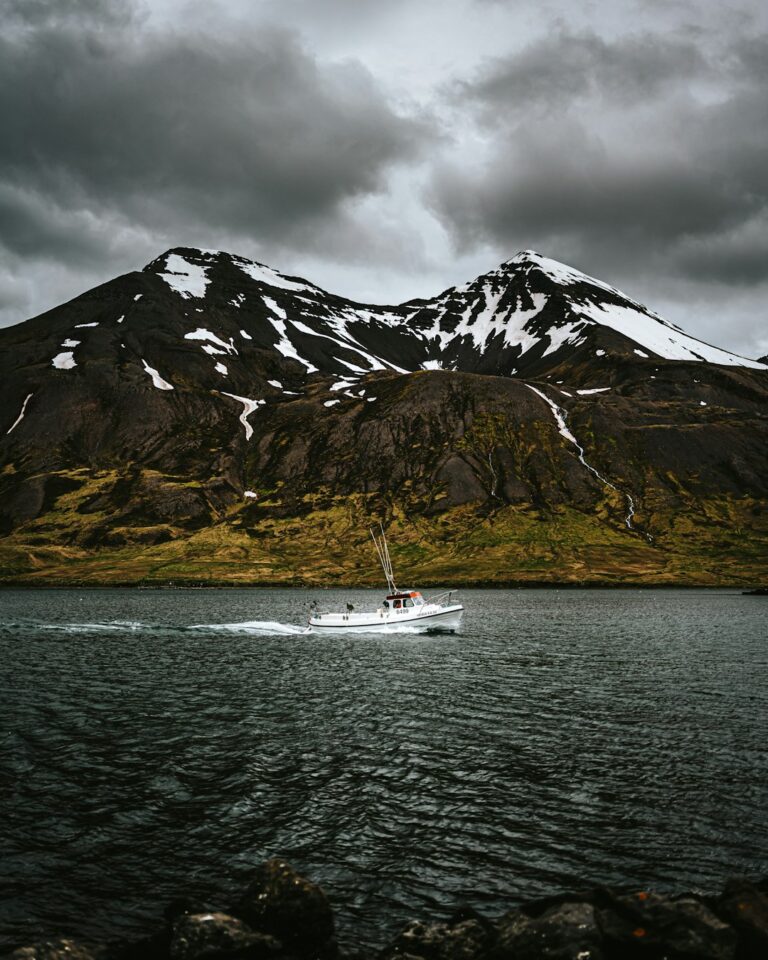 Good morning Stykkishólmur – 24 March 2026: Overcast skies and a crisp −1 °C greet the day.